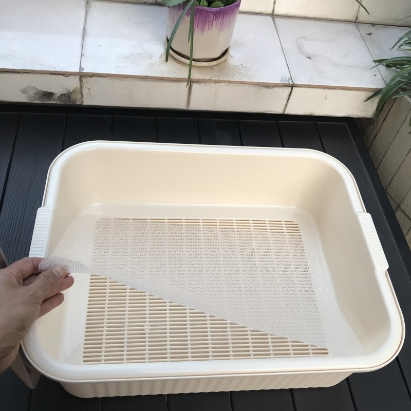 PVC Διπλού Επιπέδου Κουτί Γάτας με Έλεγχο Οσμών – κατάλληλο για γάτες, κουνέλια και χελώνες