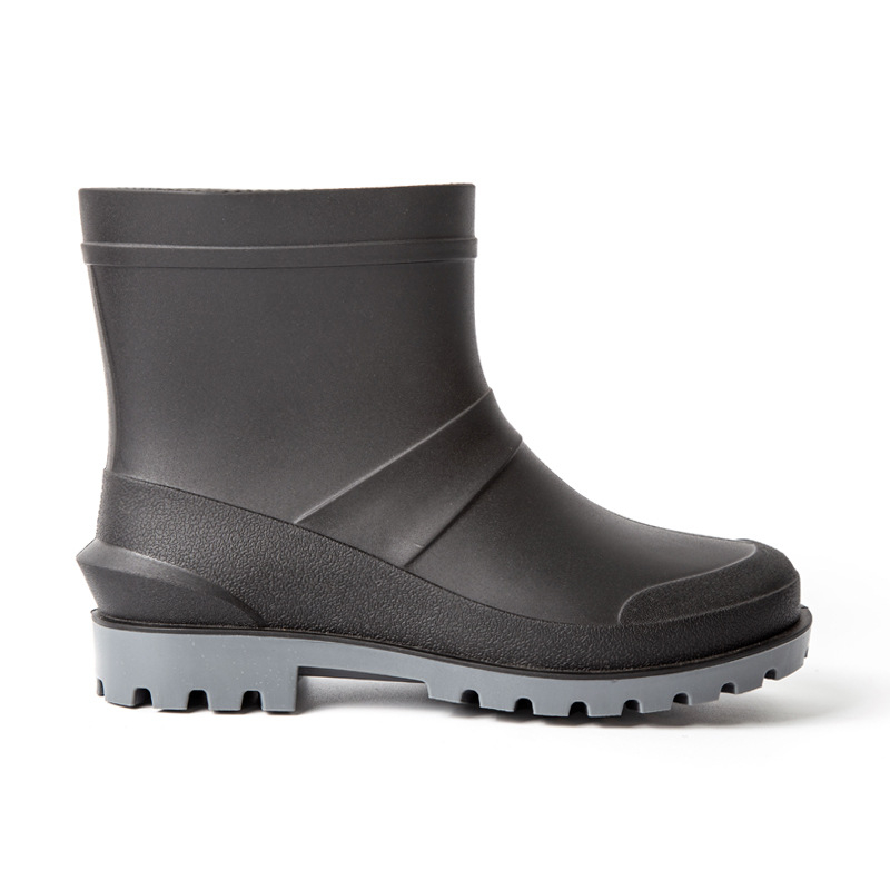 Ανδρικές PVC γαλότσες βροχής με χαμηλό προφίλ, αντιολισθητικές και ανθεκτικές στη φθορά