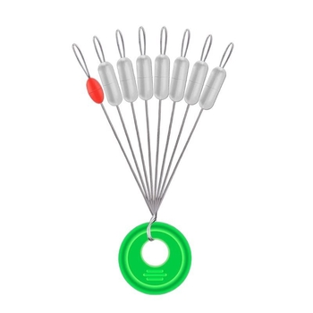 Silikonske spacer Kuglice u obliku masline za ribolov – u velikom pakiranju, mali dodaci za ribarsku liniju