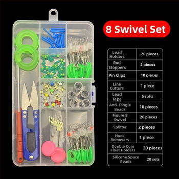 Žvejybos įrangos rinkinys - medžiaga: šilkas; prekės kodas: F9889786JT85H8; kilmė: Kita