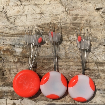 Space bean silikoninis atskyriklis žvejybos linijai, alyvuogės formos, tiesus stulpelio dizainas, komplekte 7+1 karoliukų