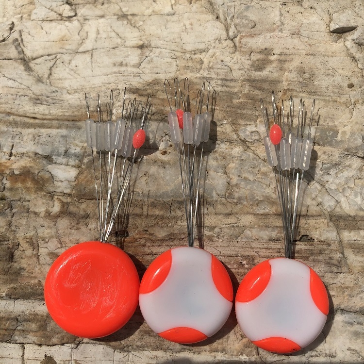 Space bean silikoninis atskyriklis žvejybos linijai, alyvuogės formos, tiesus stulpelio dizainas, komplekte 7+1 karoliukų