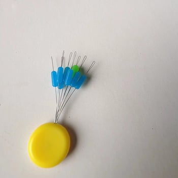 Silikoonist kalastushelmmed 7+1 suures pakendis