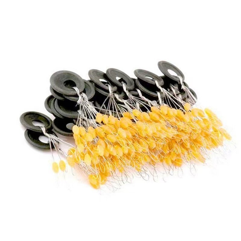 Kalapüügi linijakomplekt silikoonlukustavate helmendite, veiselihas kõõluste oad ja väikesed lisandid