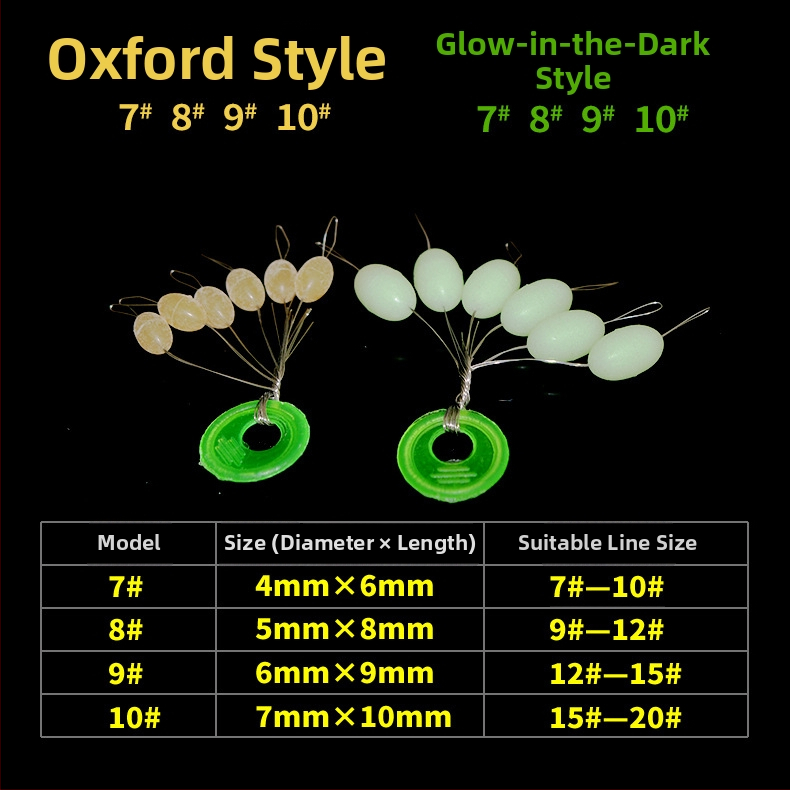 Oxford helendavad Space Beans kalapüügi lõngu komplekt (Päritolu: Hiina)