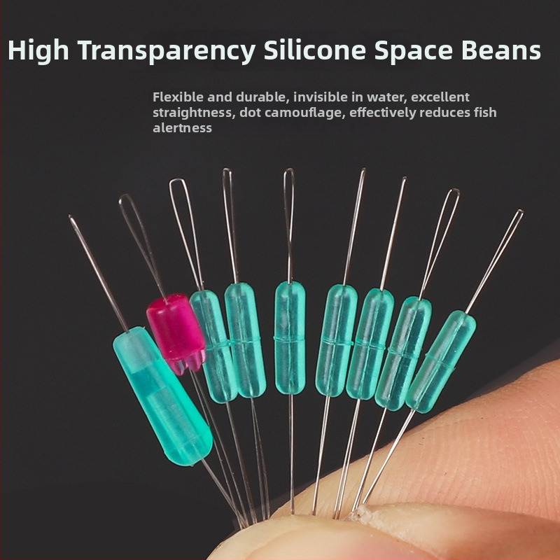 Souls Space Bean set za ribarsku liniju – Posebna inačica s dvostrukim jezgrom pluta, dizajn s osam prstena i PE čvorovi