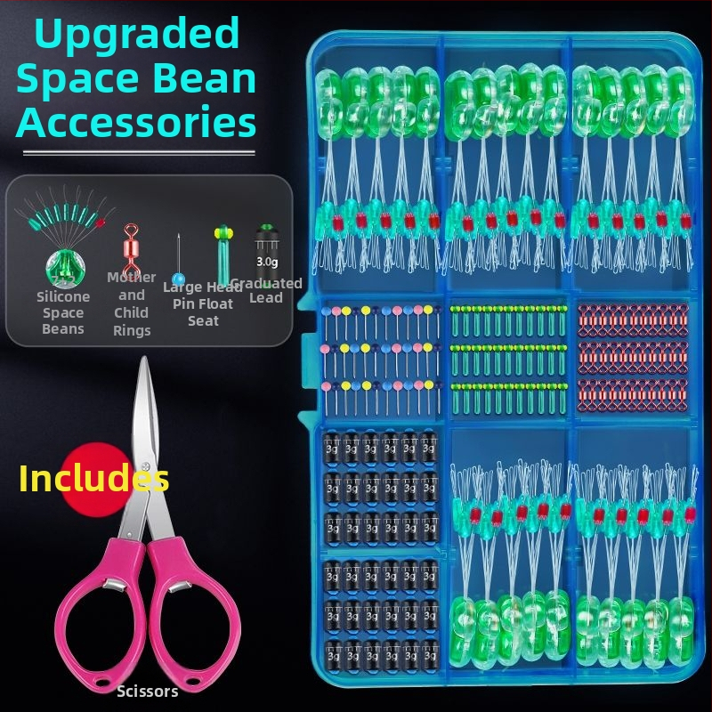 Kosminės karoliukų komplektas - Pilnas pagrindinės linijos komplektas laukinei žvejybai ir žvejybos įrangos priedai (Medžiaga: šilkinė gėlė; Kilmė: Kita)