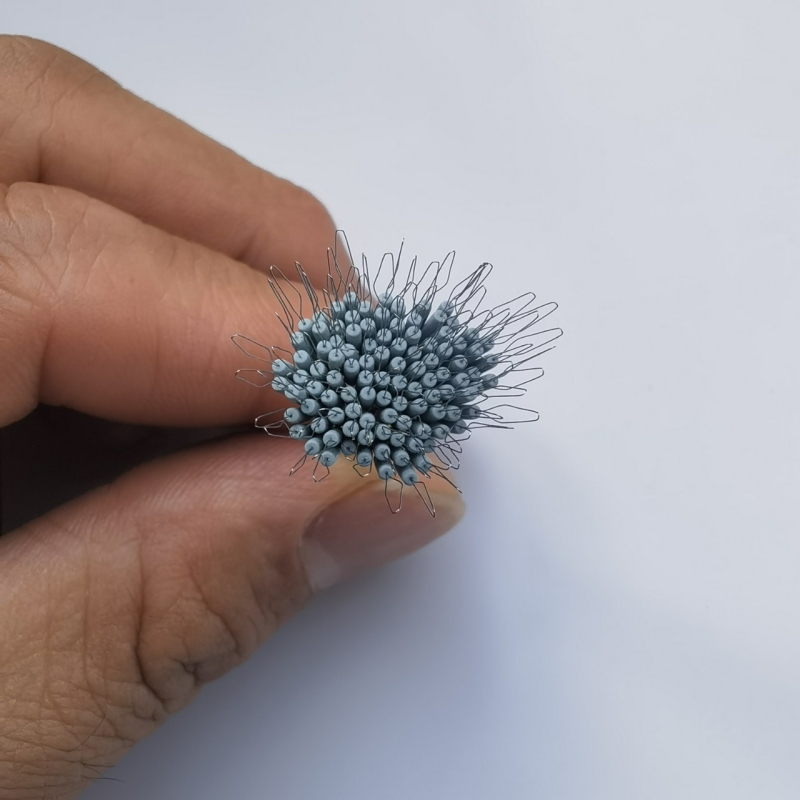 Gumene perle za ribolov, 1,0 mm, 5S visoke koncentričnosti, anti-zamotavanje, pozicioniranje, 100 komada