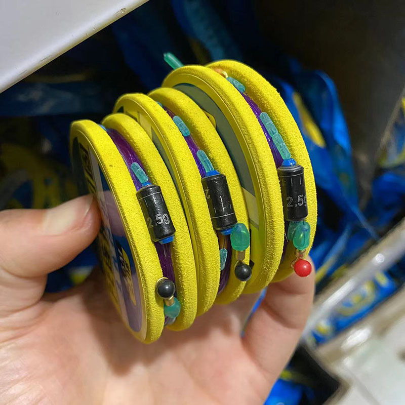 Set ribarske linije s PE spojem i ojačanim linijama – svemirska perla, dvostruko jezgro plivačkog sjedala (Brand: Other; Porijeklo: Kina; Materijal: Linija)