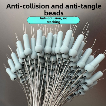 Silicone spacer karoliukai su užraktu – prieš susivėlimą, prieš susidūrimą, žvejybai, Landscape Shanshui (Kinija)