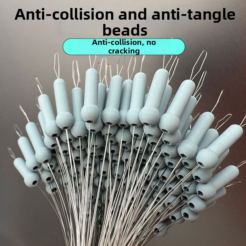 Silicone spacer karoliukai su užraktu – prieš susivėlimą, prieš susidūrimą, žvejybai, Landscape Shanshui (Kinija)