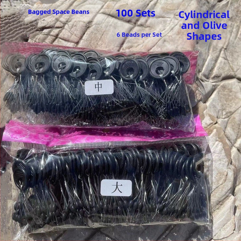 Space beans, guma, formos alyvuogių formos tiesus cilindras, 100 rinkinių