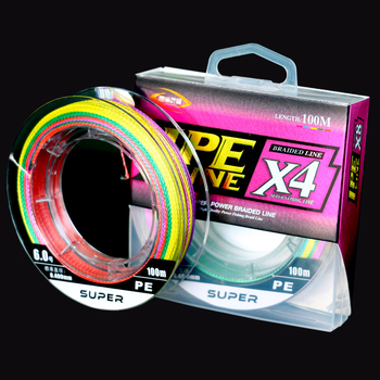 Hlavná rybárska šnúra, PE materiál, vysoká pevnosť, dĺžka 100 m