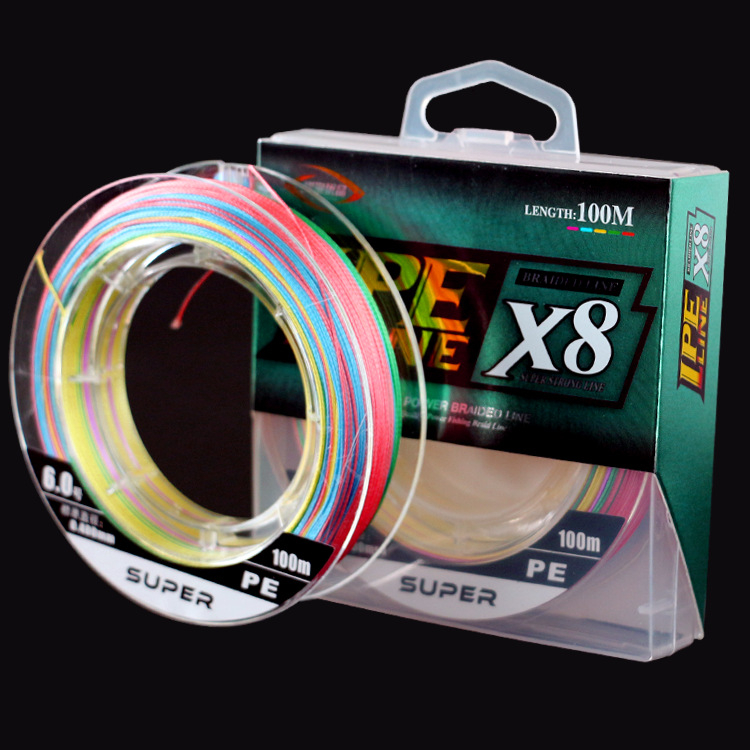 Hlavná rybárska šnúra, PE materiál, vysoká pevnosť, dĺžka 100 m