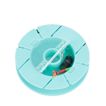 Slidžios plūdės žvejybos komplektas su PE pagrindine linija ir masalų rinkiniu didelėms žuvims