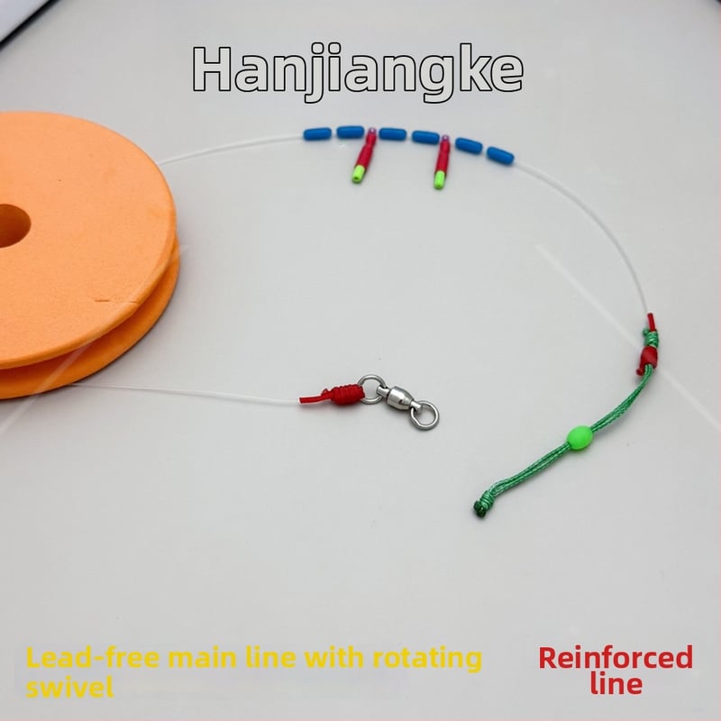 Pagrindinė linija didelėms žuvims — nailonas, be švino, itin minkšta, žemas ištemptis, Black Pit žvejybai