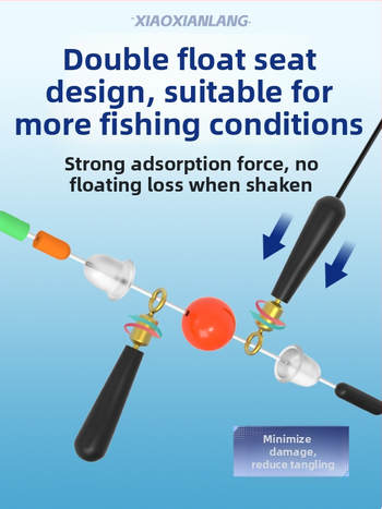 Žvejybos rig komplektas su nailonine pagrindine linija, 100 m, tinkamas upių ir ežerų žvejybai