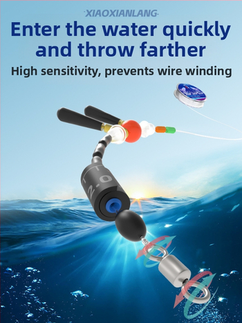 Žvejybos rig komplektas su nailonine pagrindine linija, 100 m, tinkamas upių ir ežerų žvejybai