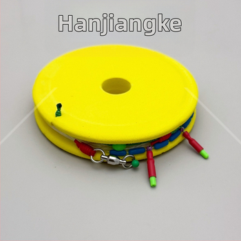 Nailoninė pagrindinė linija trolliams didelėms žuvims, minkštas tempimas, didelis ištempimas, ilgis 5,4–20 m