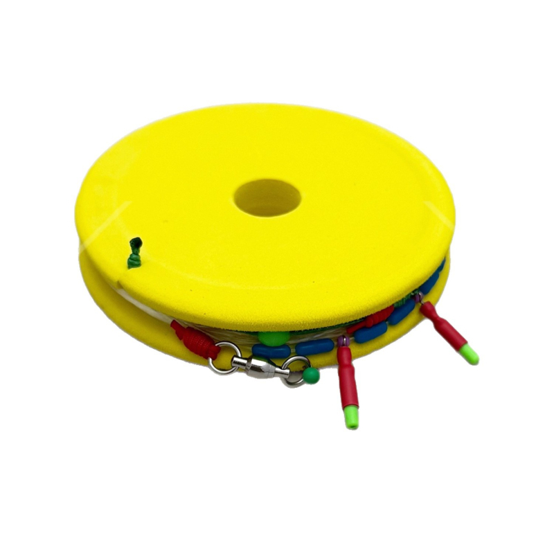 Nailoninė pagrindinė linija trolliams didelėms žuvims, minkštas tempimas, didelis ištempimas, ilgis 5,4–20 m