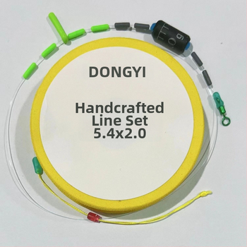 Roku darīts galvenās līnijas komplekts konkurences Tai-diao makšķerēšanai ar augstas izturības neilona līniju