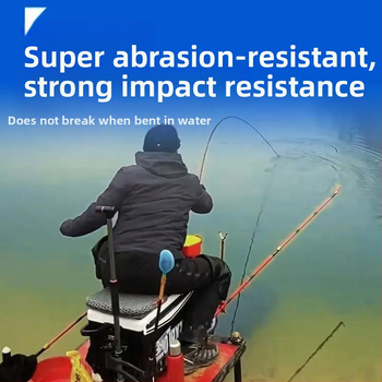 Pagrindinės žvejybos linijos rinkinys - prancūziškas taškuotas raštas, be mazgo, nailonas, modelis I2/3-2-7