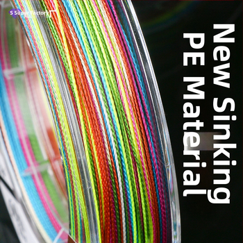 Angry Fish Linie principală PE, 8‑șnur împletit, 150 m, 20–220 lb