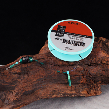 Nailoninės žvejybos linijos rinkinys, 100 m, tinkamas upėms ir ežerams