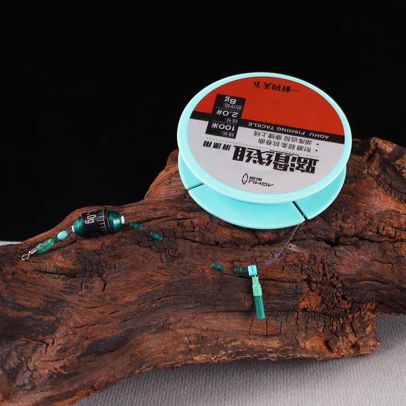 Nailoninės žvejybos linijos rinkinys, 100 m, tinkamas upėms ir ežerams