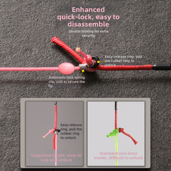 Mermaid be mazgų pagrindinės linijos rinkinys – nailonas, tinkamas upėms, ežerams ir užtvankoms; stiprus tempimas; lengvas išardymas