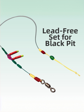 Žvejybos linijų rinkinys – nailono šilkas, 5,4 m, Black Pit, kilmė Huangchuan