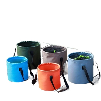 Saliekams ārējais ūdens spainis – PVC, Zīmols 1; piemērots auto mazgāšanai, ceļojumu veļas somai un kemperim