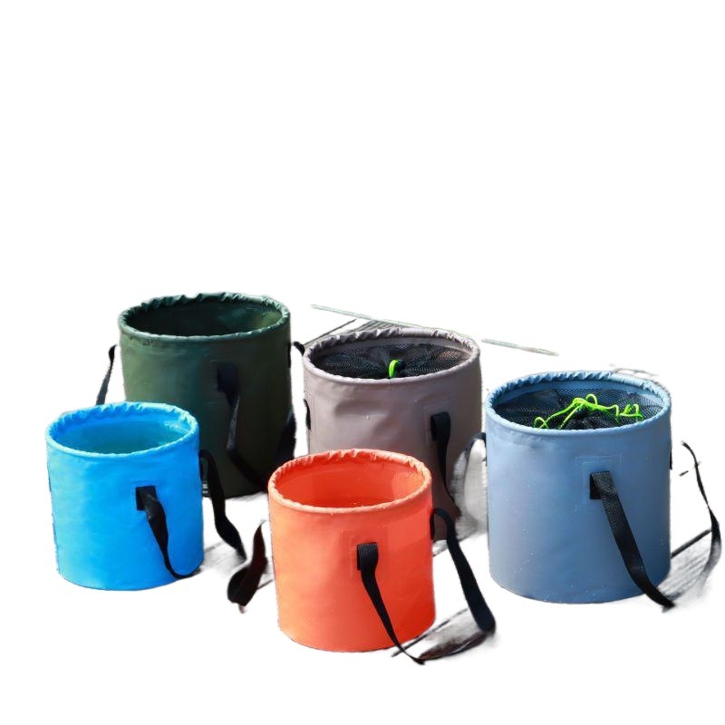 Saliekams ārējais ūdens spainis – PVC, Zīmols 1; piemērots auto mazgāšanai, ceļojumu veļas somai un kemperim