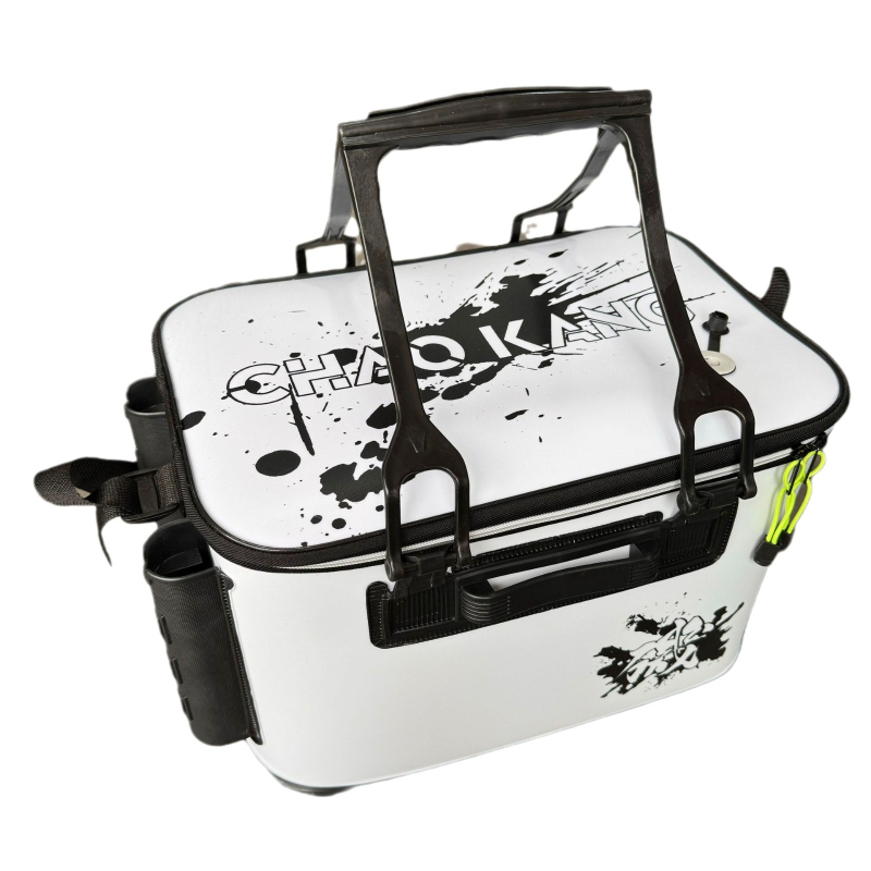 Kausa zivīm dzīvo zvejā – bieza EVA konstrukcija, izmantošana akmeņainā zvejā, aizsargājošs konteineris zivīm, makšķerēšanas piederumu soma