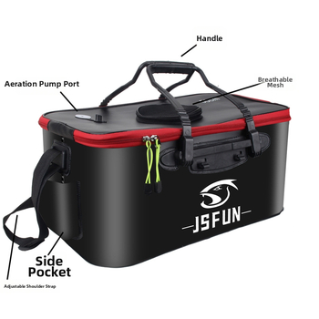 Salokāma EVA zivju kaste – JsFun, automašīnā uzstādāma, jūras makšķerēšanai, 500 g bruto svars