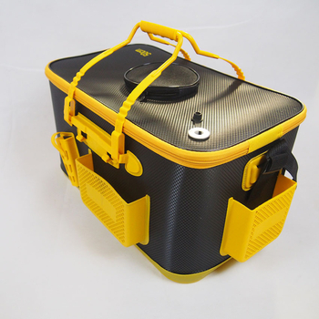 EVA makšķernieka grozs ar integrētu dizainu dzīviem zivīm, ārējā makšķerēšanas kutija, piemērots nūjai – Materiāls EVA, Svars 800 g