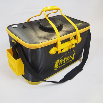 EVA makšķernieka grozs ar integrētu dizainu dzīviem zivīm, ārējā makšķerēšanas kutija, piemērots nūjai – Materiāls EVA, Svars 800 g