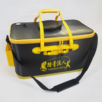 EVA makšķernieka grozs ar integrētu dizainu dzīviem zivīm, ārējā makšķerēšanas kutija, piemērots nūjai – Materiāls EVA, Svars 800 g