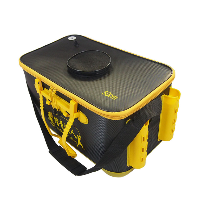 EVA makšķernieka grozs ar integrētu dizainu dzīviem zivīm, ārējā makšķerēšanas kutija, piemērots nūjai – Materiāls EVA, Svars 800 g