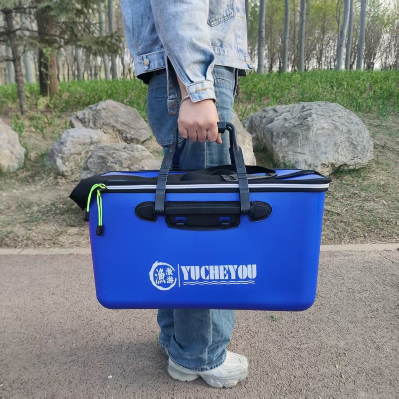Găleată EVA integrată pentru pești vii, cu mâner – accesorii pentru pescuit, material EVA, origine China