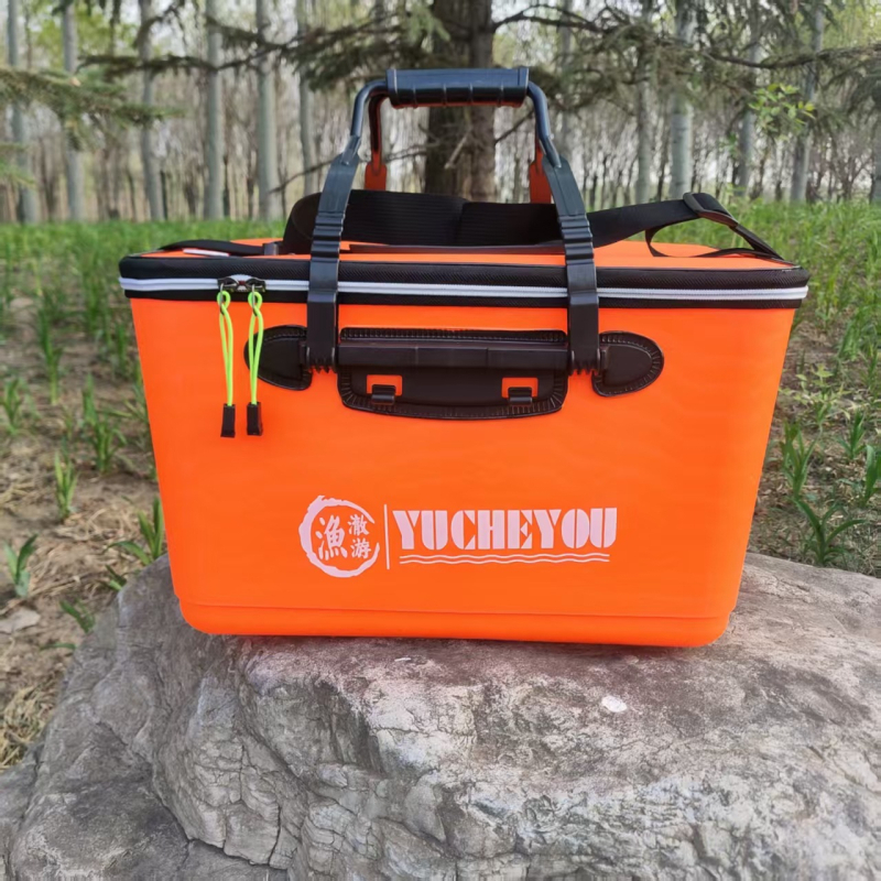 Găleată EVA integrată pentru pești vii, cu mâner – accesorii pentru pescuit, material EVA, origine China