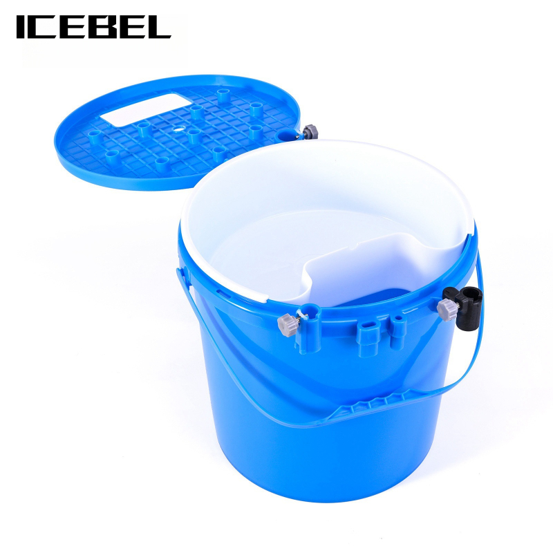 Makšķerēšanas spaiņa krēsls, daudzfunkcionāls, paplašināms, PP materiāls, 1,5 kg, ārējai lietošanai un kempingam