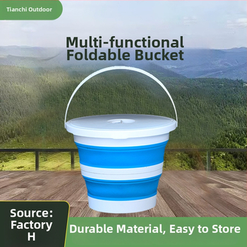 Saliekamais spainis dzīviem zivīm ar vāciņu, ārējai makšķerēšanai, liela ietilpība, no polipropolēna (PP)