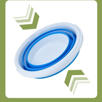 Saliekamais spainis dzīviem zivīm ar vāciņu, ārējai makšķerēšanai, liela ietilpība, no polipropolēna (PP)