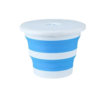 Saliekamais spainis dzīviem zivīm ar vāciņu, ārējai makšķerēšanai, liela ietilpība, no polipropolēna (PP)