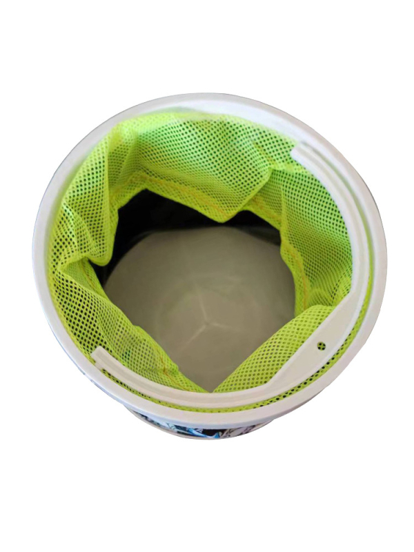 Saliekams ūdens spainis ar auklu, automašīnai piestiprināms, pret lēcieniem tīkls, Oxford audums