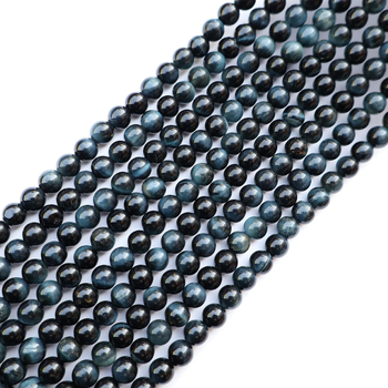 Mărgele din piatră naturală ochi de tigru, rotunde, stil sofisticat; tăiere, șlefuire și lustruire; model repetat