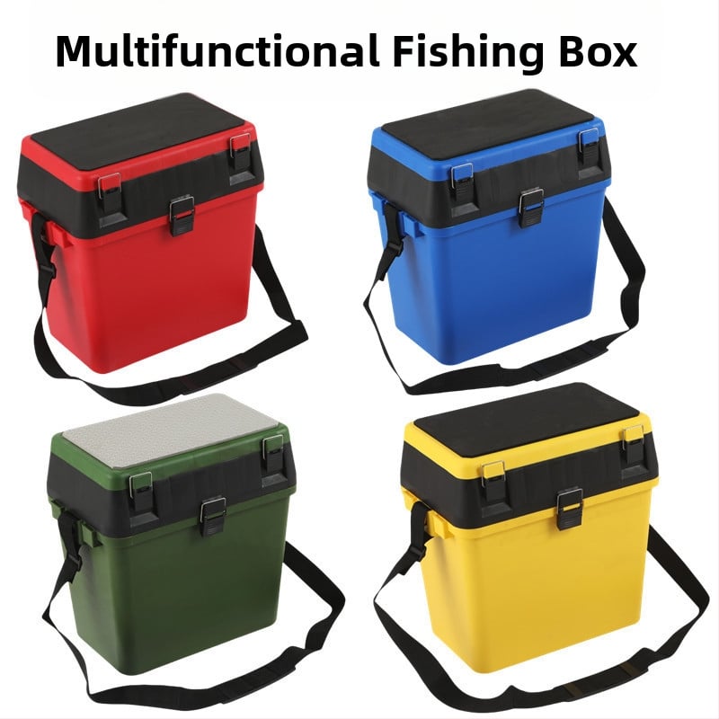 Mitmekülgne kalapüügi kasti ēsmade jaoks, kerge istmekast, paksendatud konstruktsioon, kulumiskindel, kukkumiskindel (Materjal: Muu; Bruto kaal: Muu)