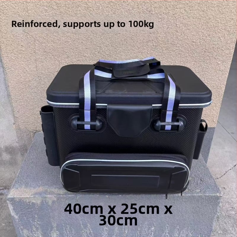 Peibutuste ämber tugev kaanega, vard sisestamise disain, mitmekülgne elavate kalade ämber, EVA materjal