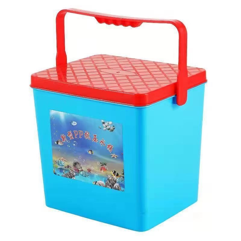 Medžiaga: plastikas; Storintas sėdėjimo žvejybos kibiras; Svoris: 50; Modelis: plastic thickened sit-on fishing bucket